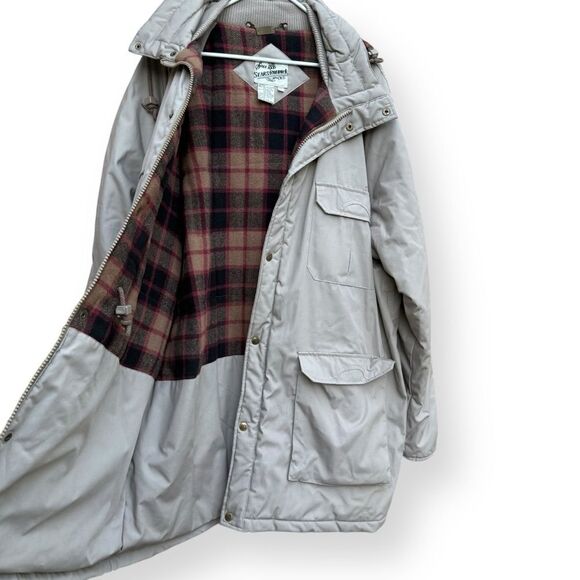Sear and Roebuck Men’s Winter Parka Coat Wool Lined XXLT - Picture 12 of 12